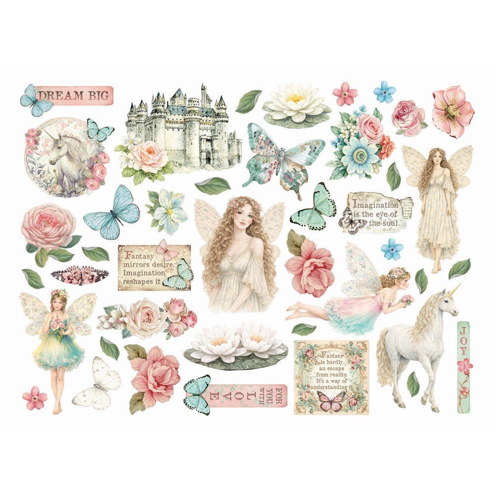 Die Cuts New Wonderland Stamperia