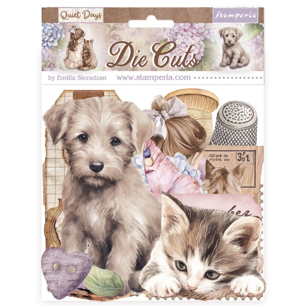 Die Cuts Quiet Days Stamperia