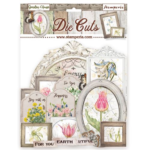 Die Cuts Romantic Garden House