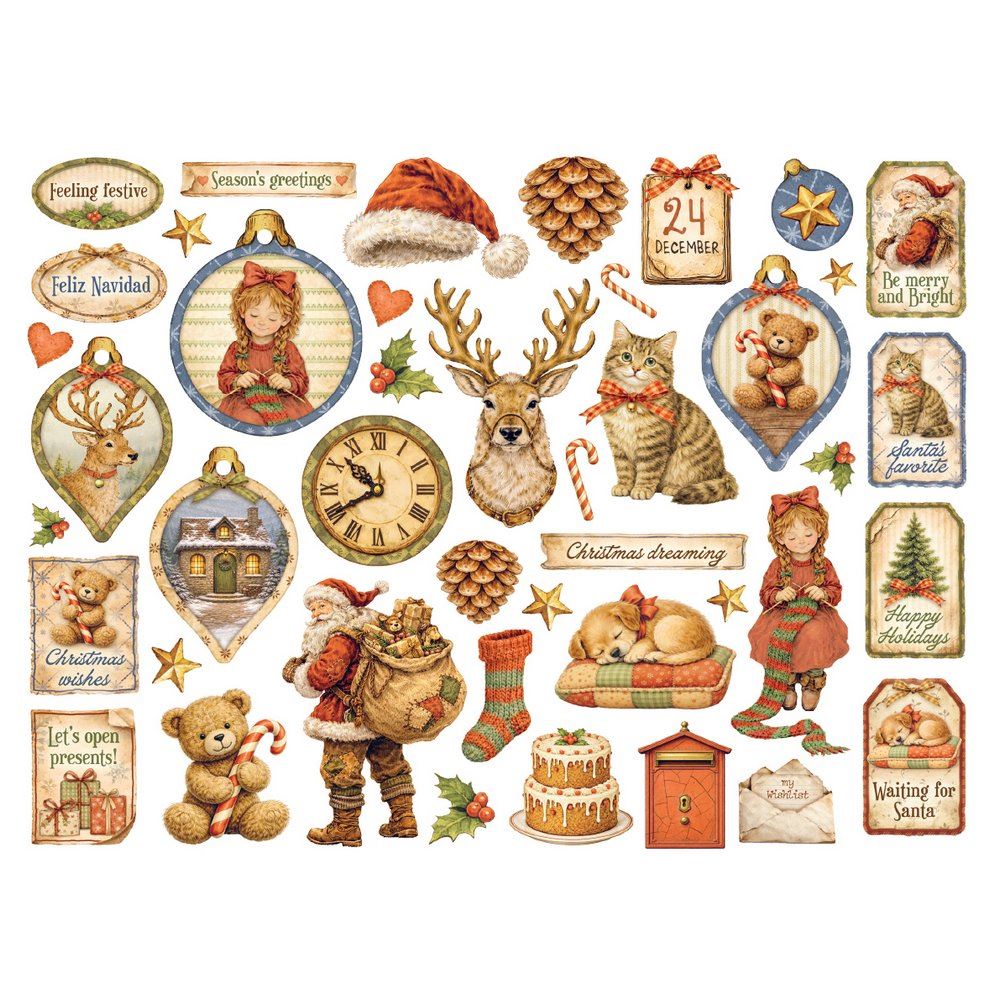 Die Cuts Silent Night Stamperia
