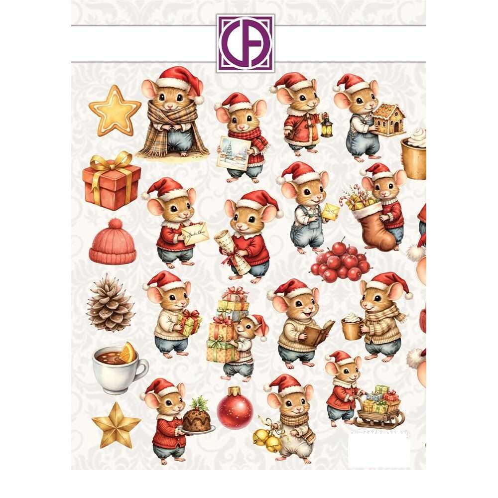 Die Cuts Sweet Little Mice Christmas