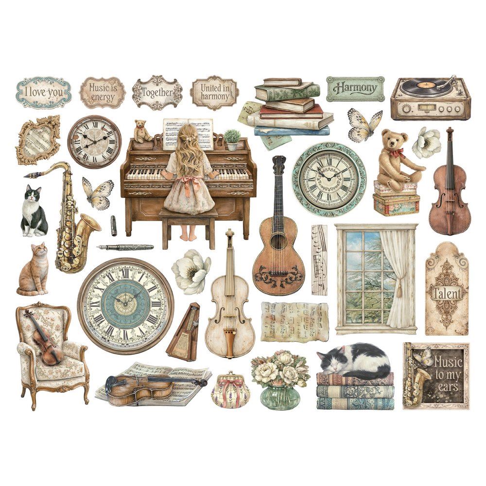 Die Cuts Symphony Stamperia