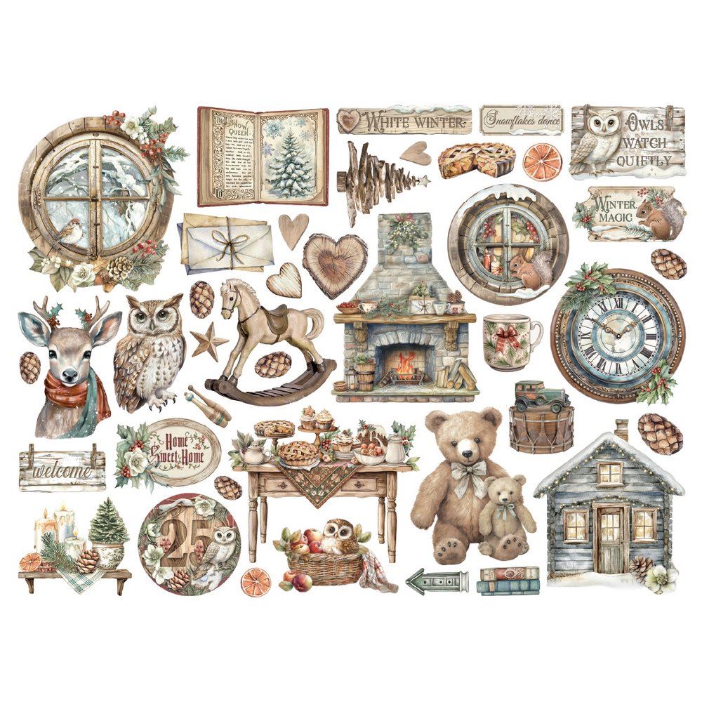 Die Cuts The Owl's House Stamperia