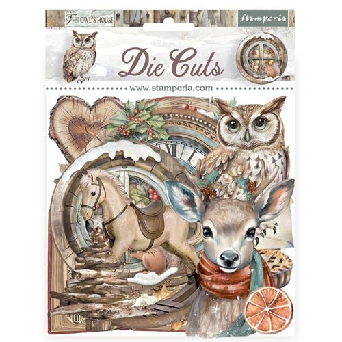 Die Cuts The Owl's House Stamperia