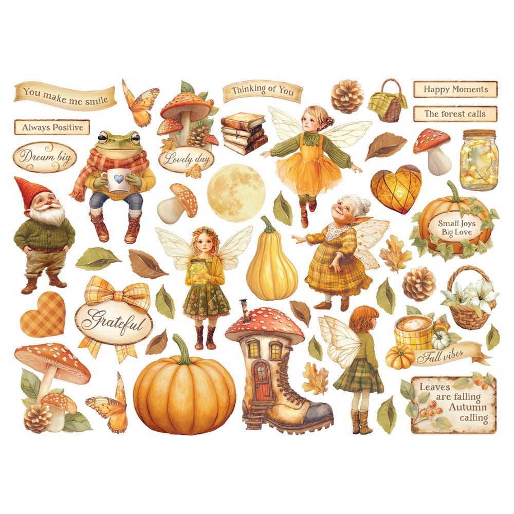 Die Cuts Whispering Woods Stamperia