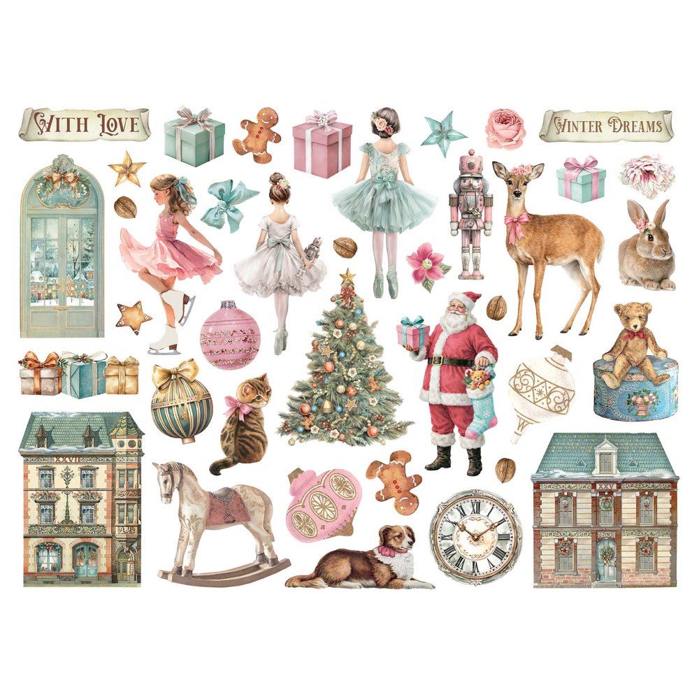 Die Cuts Winter Magic Stamperia