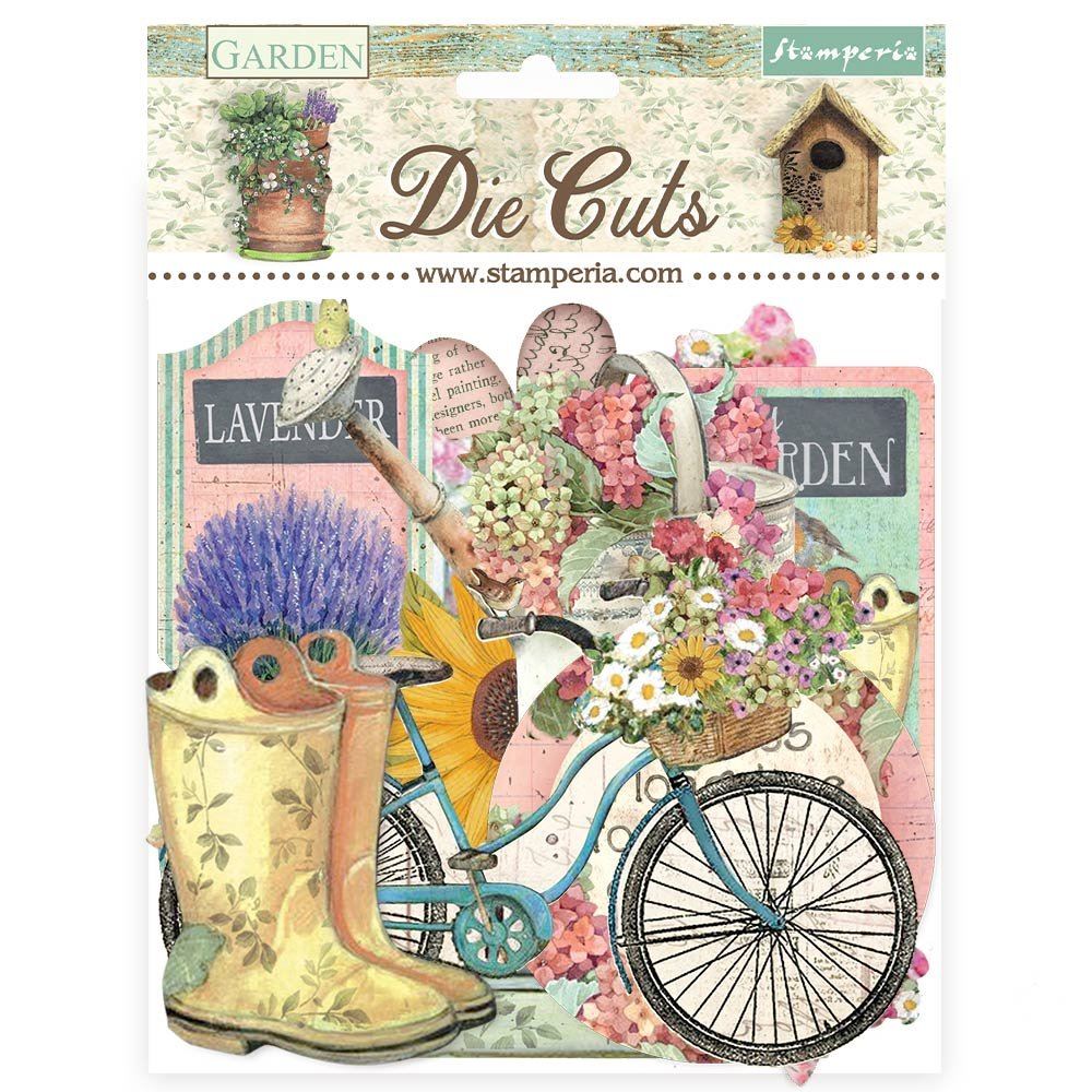 Die cuts Garden Stamperia