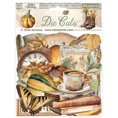 Die cuts Golden Harmony Stamperia