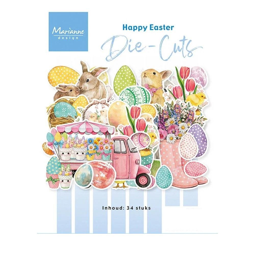 Die cuts Happy Easter