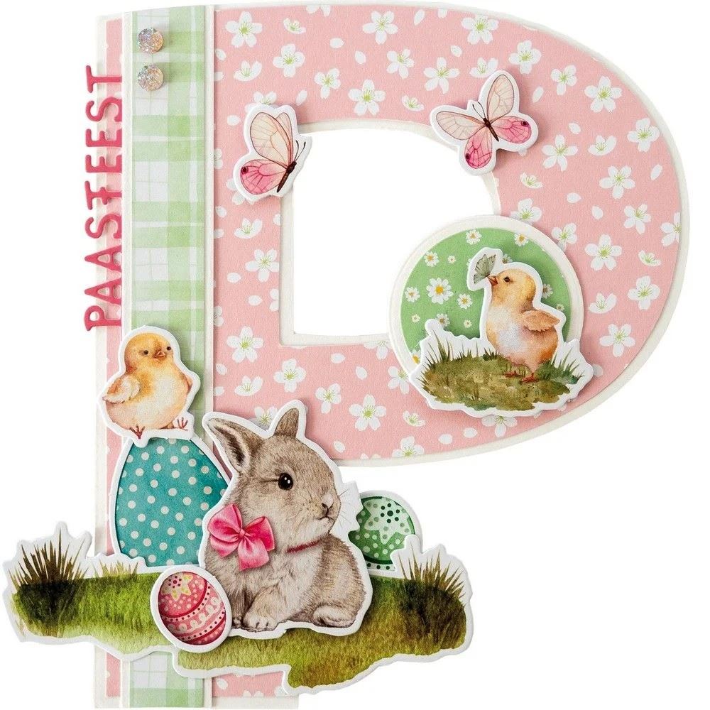 Die cuts Happy Easter