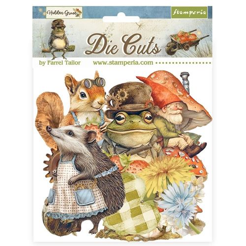 Die cuts Hidden Grove Stamperia