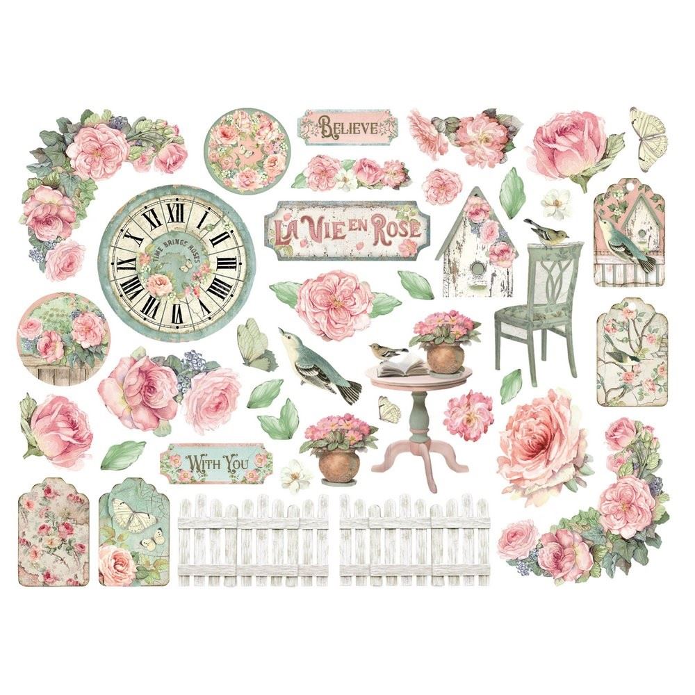 Die cuts House of Roses Stamperia