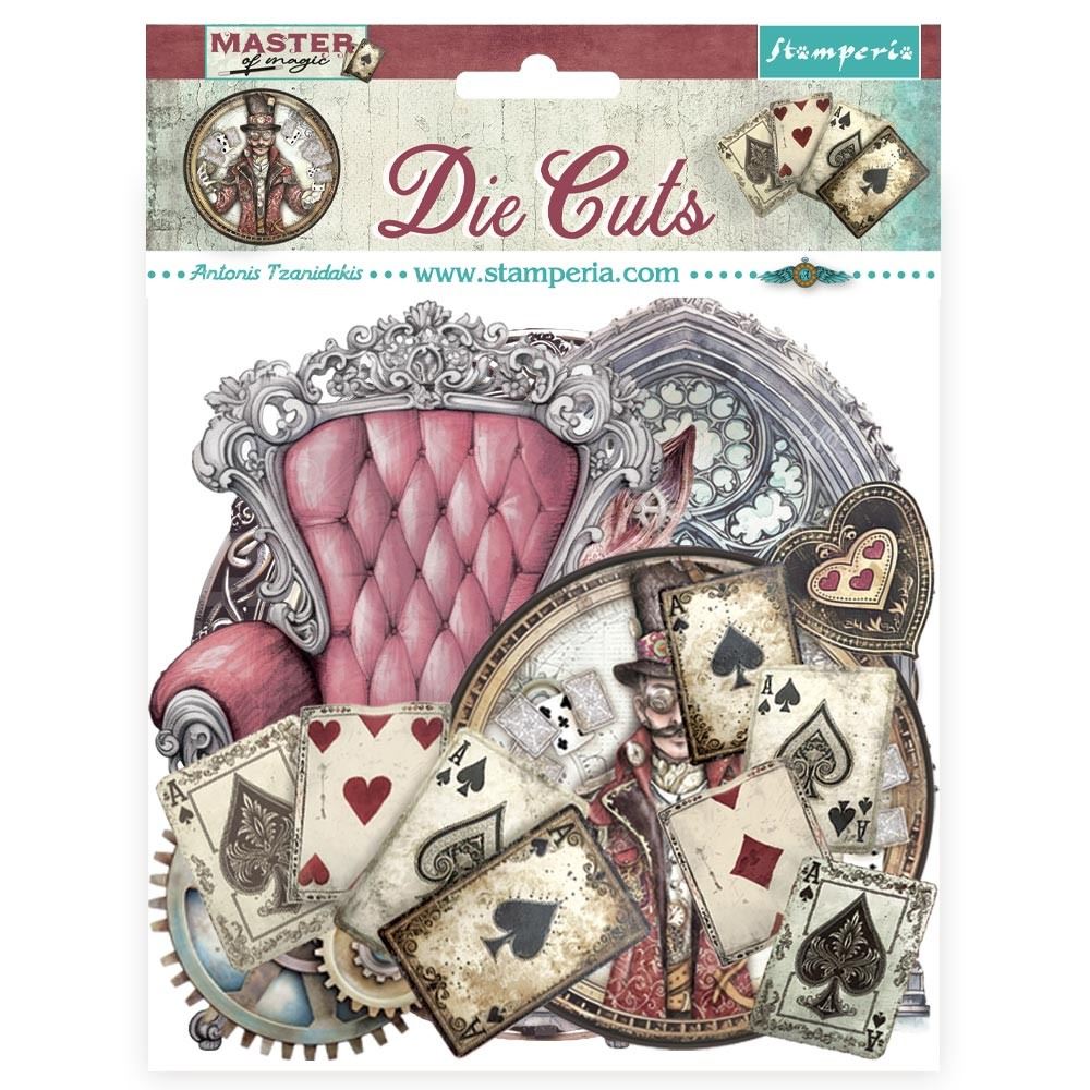 Die cuts Master of Magic Stamperia