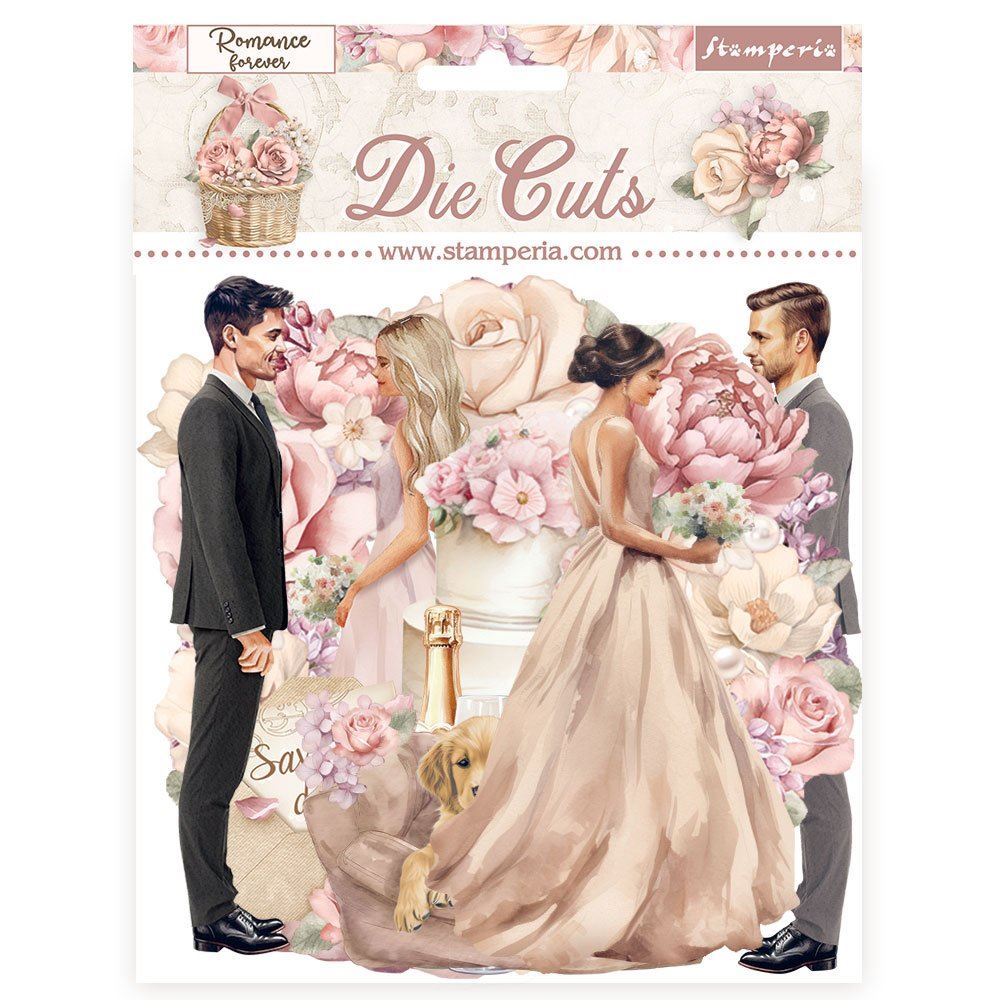 Die cuts Romance Forever Ceremony Edition Stamperia