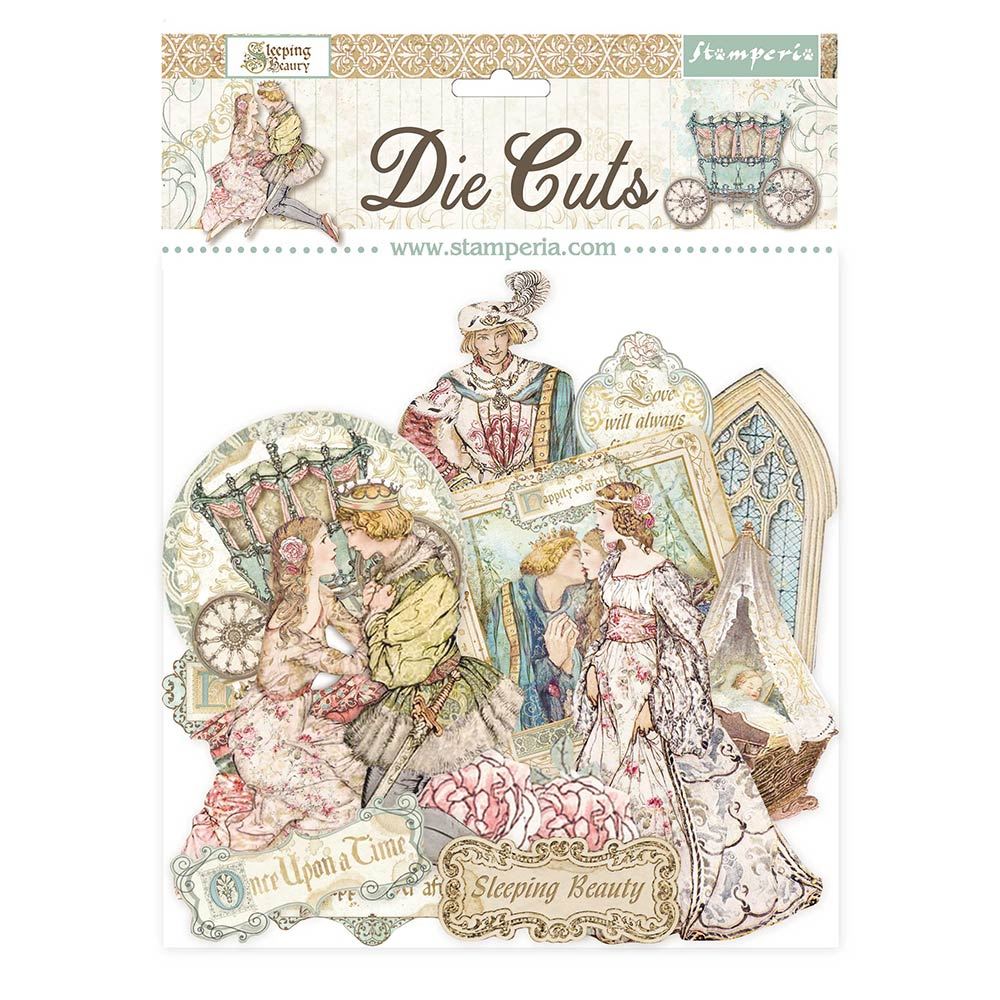 Die cuts Sleeping Beauty