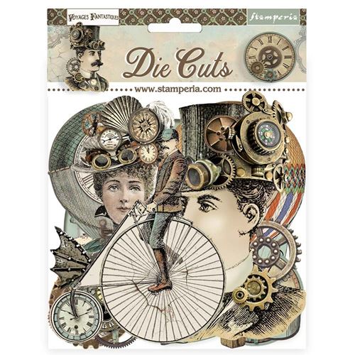 Die cuts Voyages Fantastiques Stamperia
