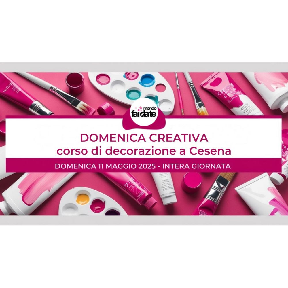 Domenica Creativa: 11 maggio 2025 Intera Giornata