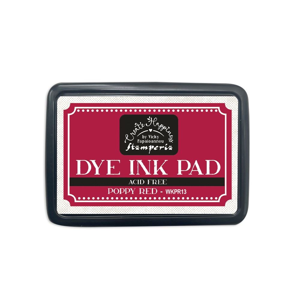 Dye Ink pad Poppy Red Stamperia