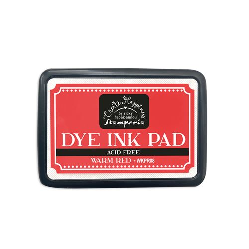 Dye Ink pad Warm Red Stamperia Mondo Fai da Te