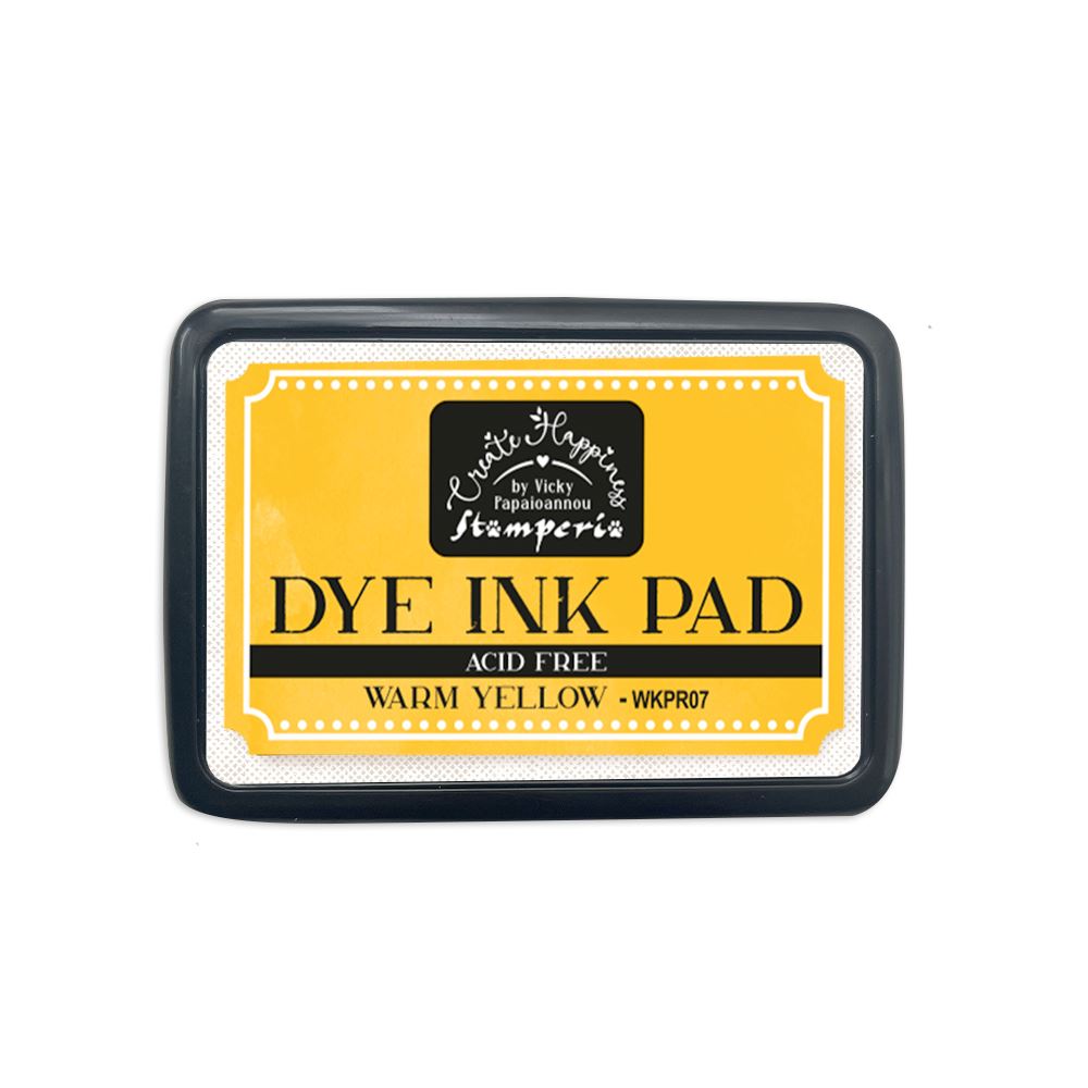 Dye Ink pad Warm Yellow Stamperia