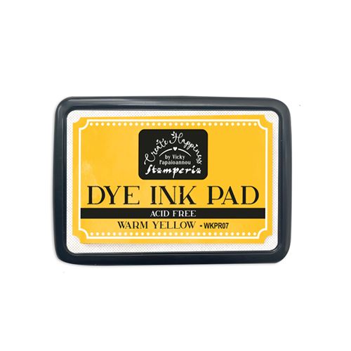 Dye Ink pad Warm Yellow Stamperia