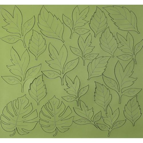 Eco Pelle Nappa Foglie Pistacchio Renkalik