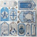Elegance of Blue Paper Deluxe Silver