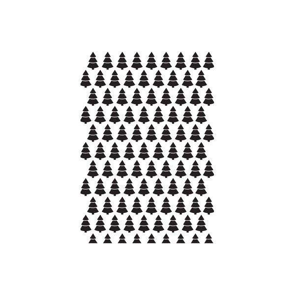 Embossing Folder Christmas Tree