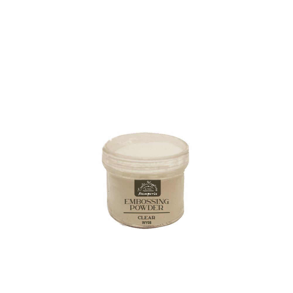 Embossing Powder Sparkling Clear - Mondo Fai da Te