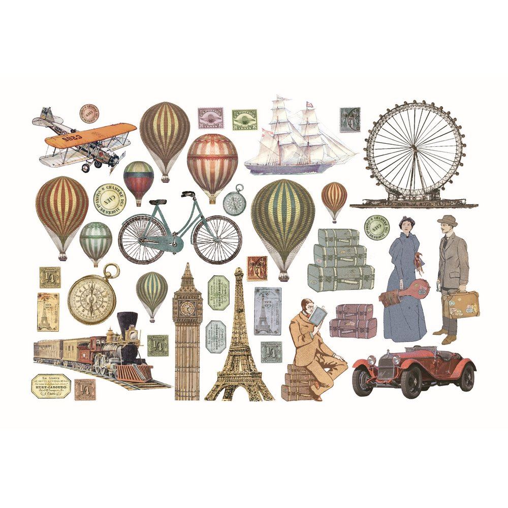 Ephemera Around the world Stamperia