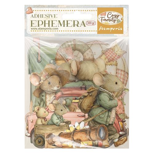 Ephemera Cozy Family Stamperia