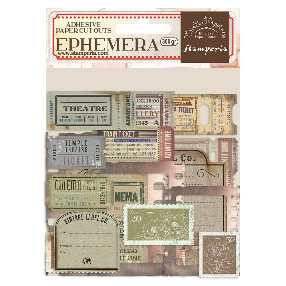 Ephemera Create Happiness Christmas Biglietti Stamperia