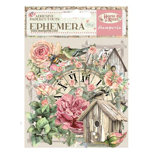 Ephemera House of Roses Stamperia