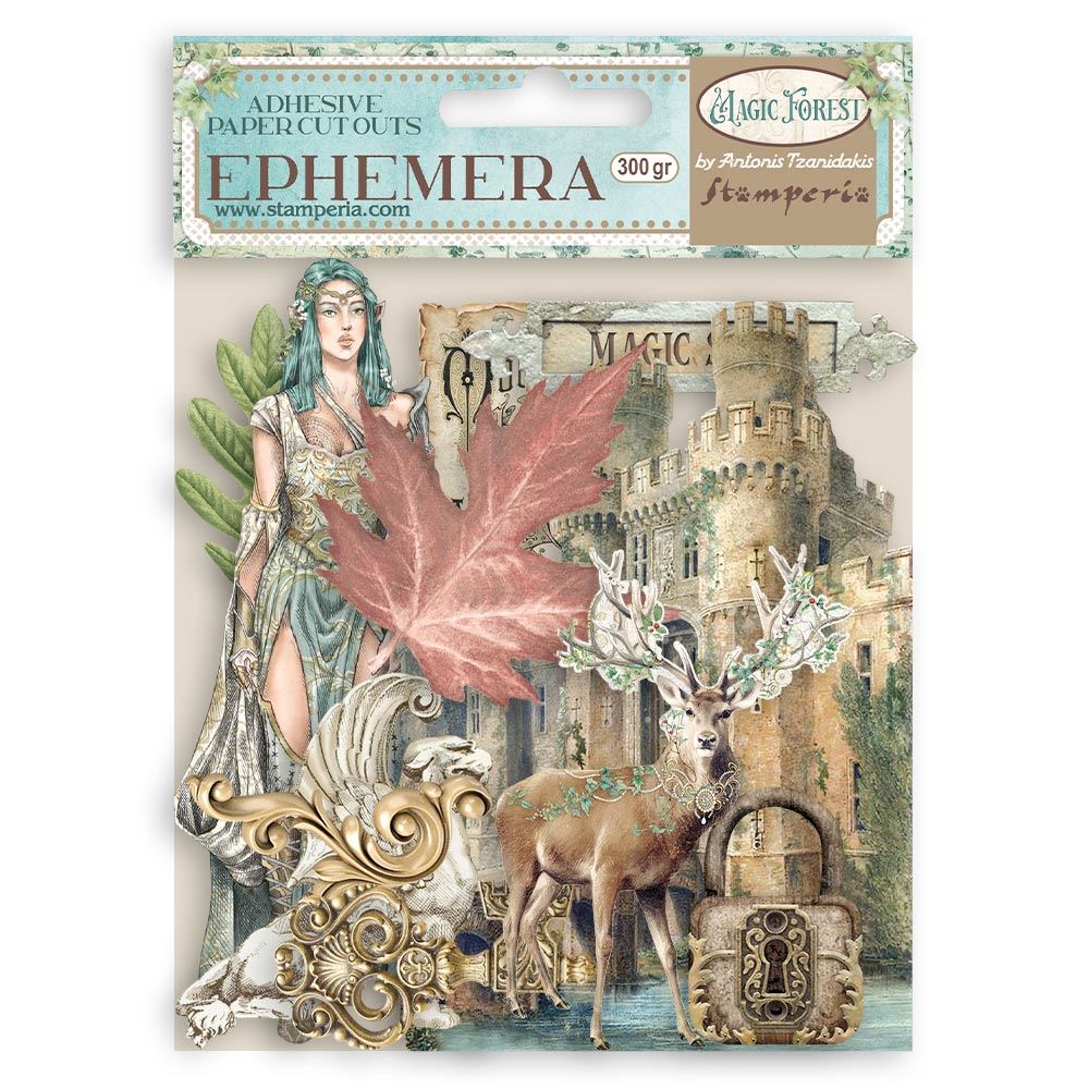 Ephemera Magic Forest Stamperia