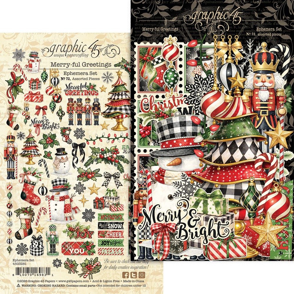 Ephemera Merry-ful Greetings