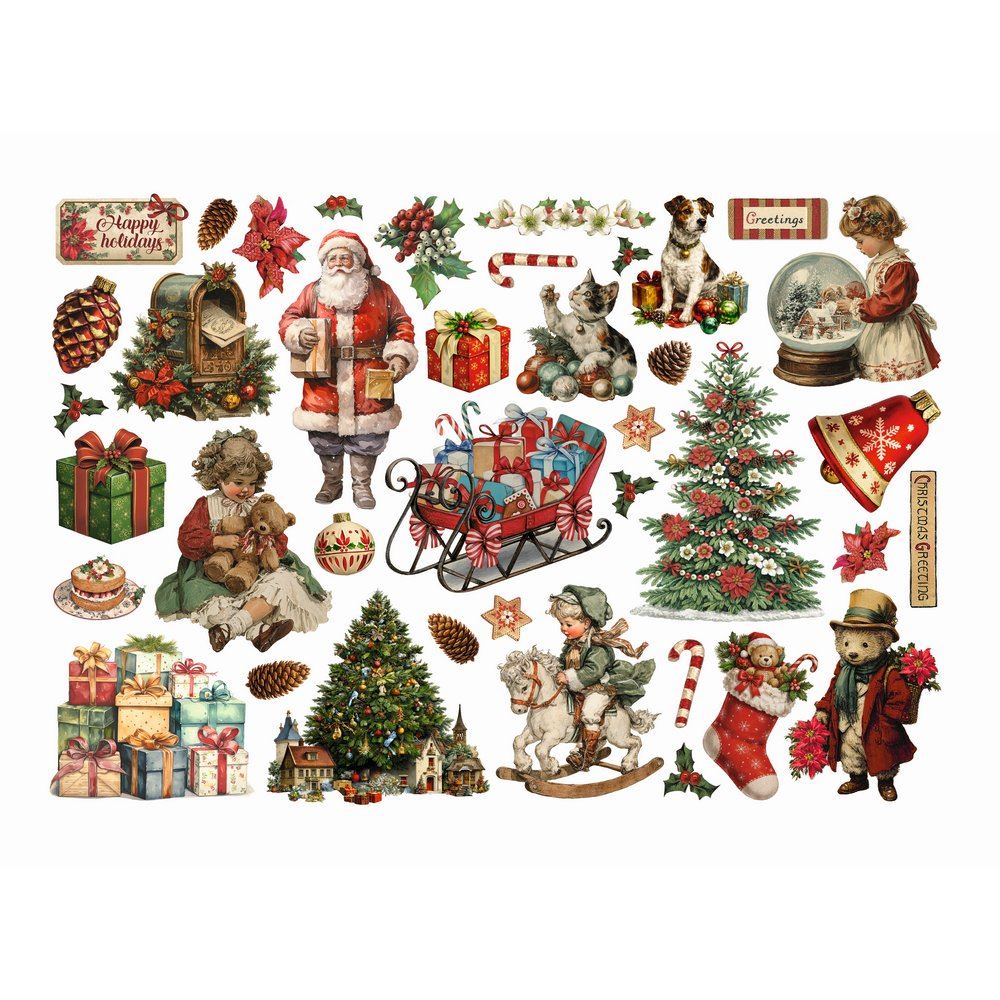 Ephemera New Classic Christmas Stamperia
