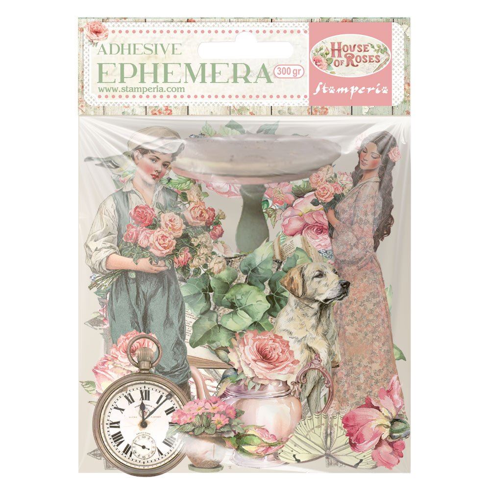 Ephemera New House of Roses Stamperia