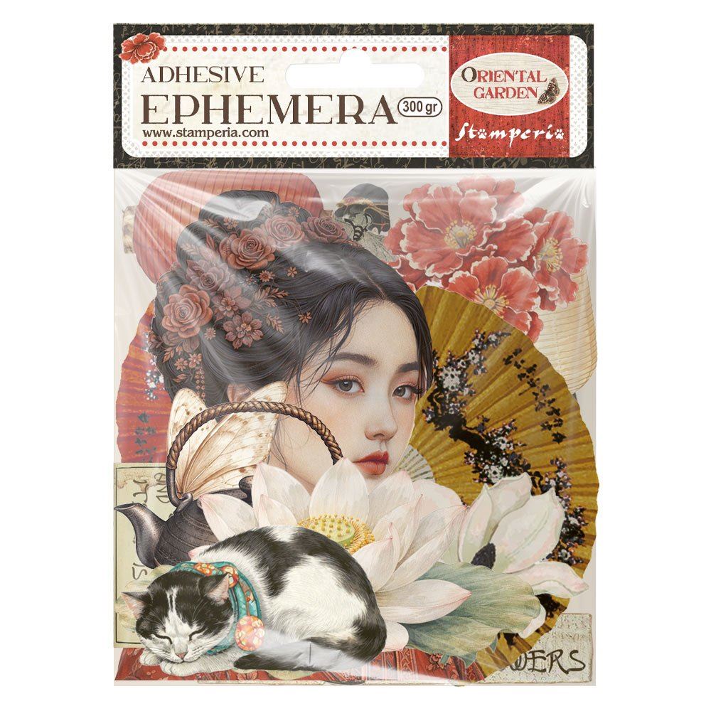 Ephemera Oriental Garden Stamperia