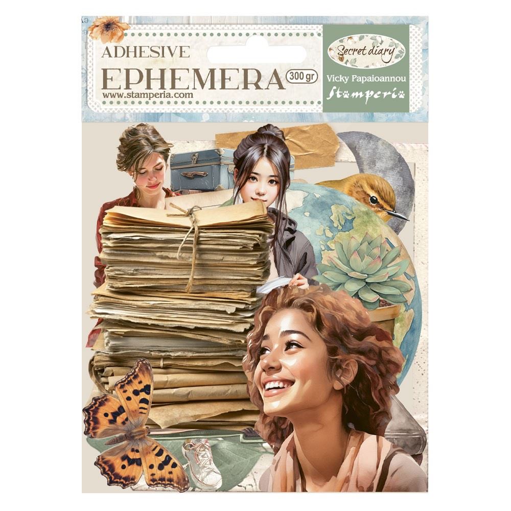 Ephemera Secret Diary Stamperia