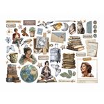 Ephemera Secret Diary Stamperia