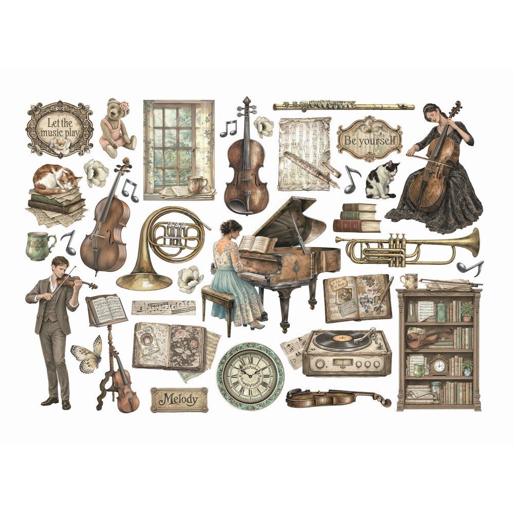 Ephemera Symphony Stamperia