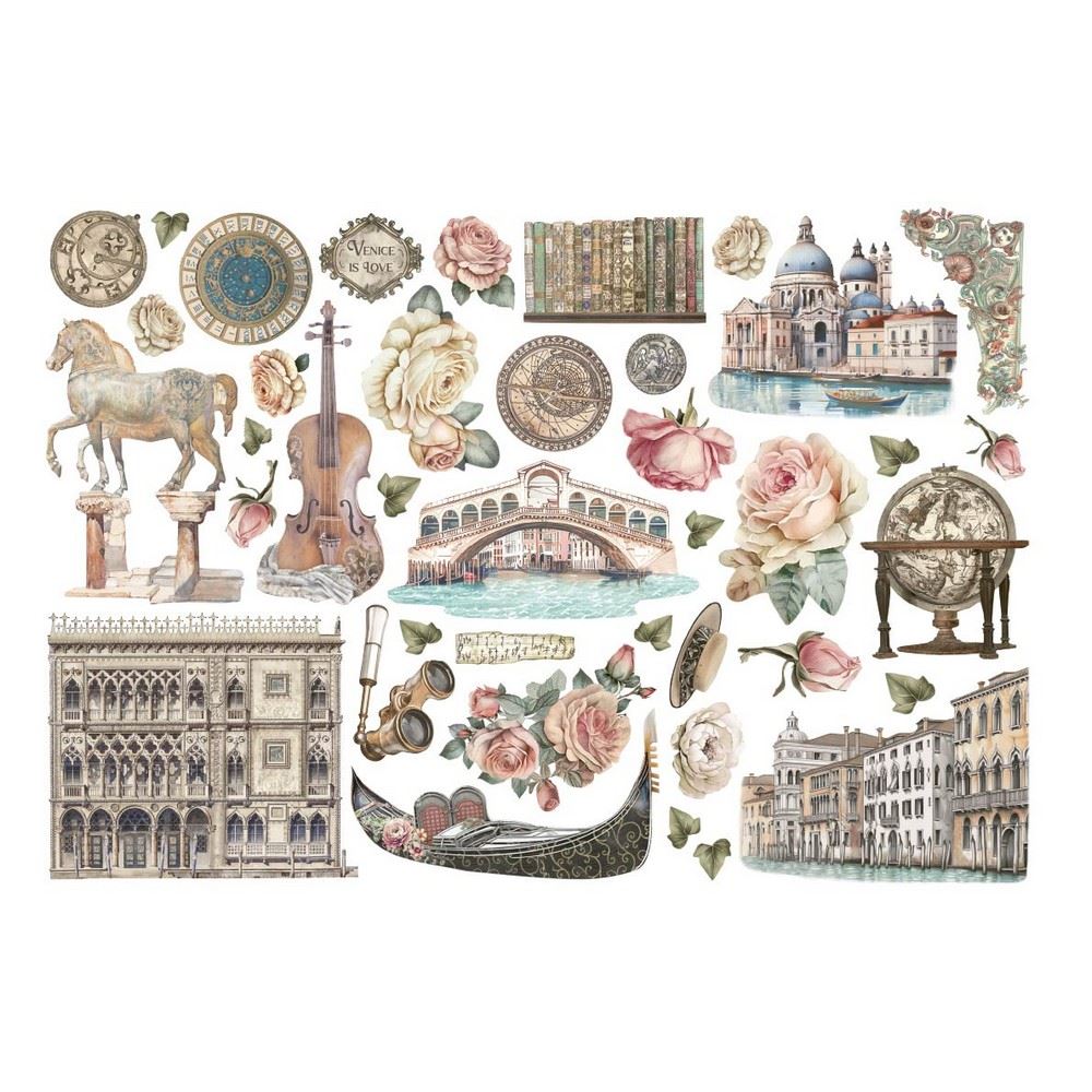 Ephemera Venice City of Art Stamperia