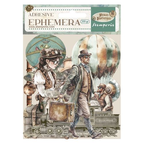 Ephemera Voyages Fantastiques New Stamperia
