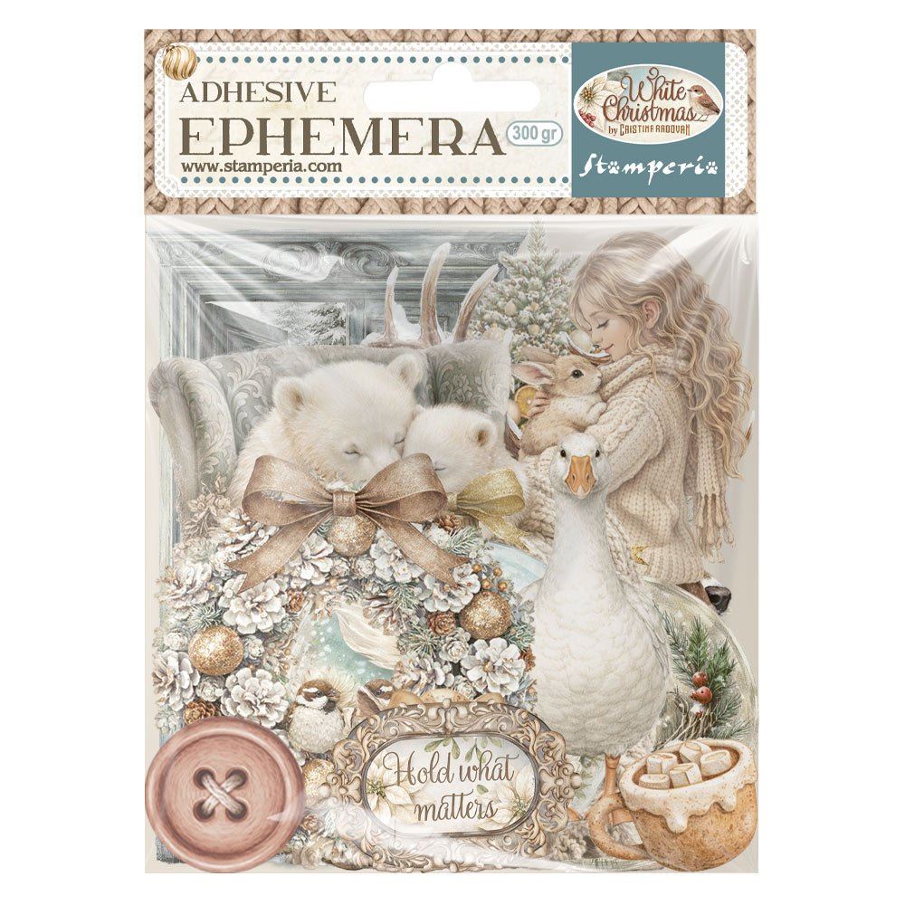 Ephemera White Christmas Stamperia