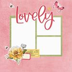 Ephimera Simple Vintage Spring Garden 18 pz