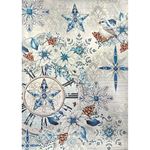 Deluxe Paper Elegance of Blue Silver A4