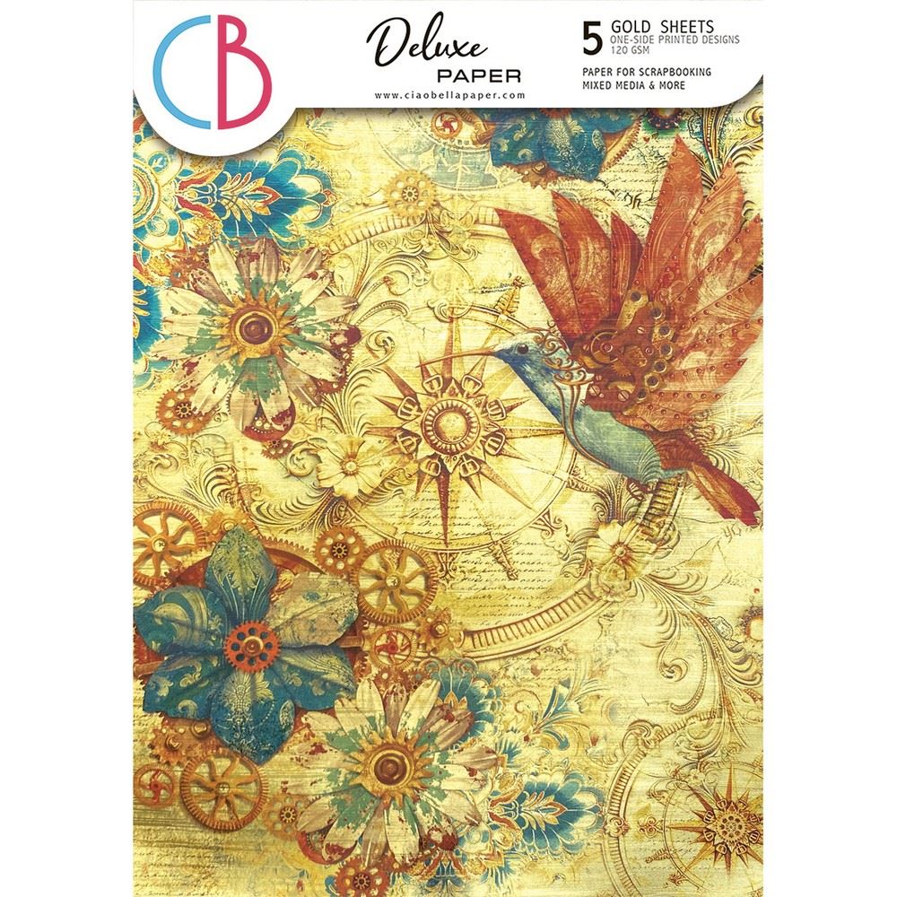 Deluxe Paper Esprit de Voyage Silver A4