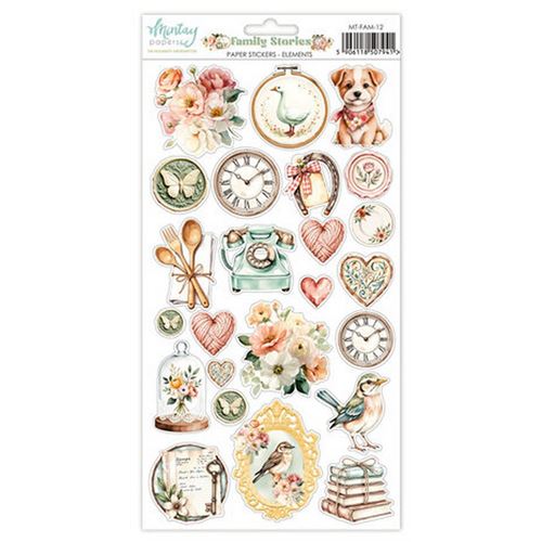 Family Stories Paper Stickers Elements