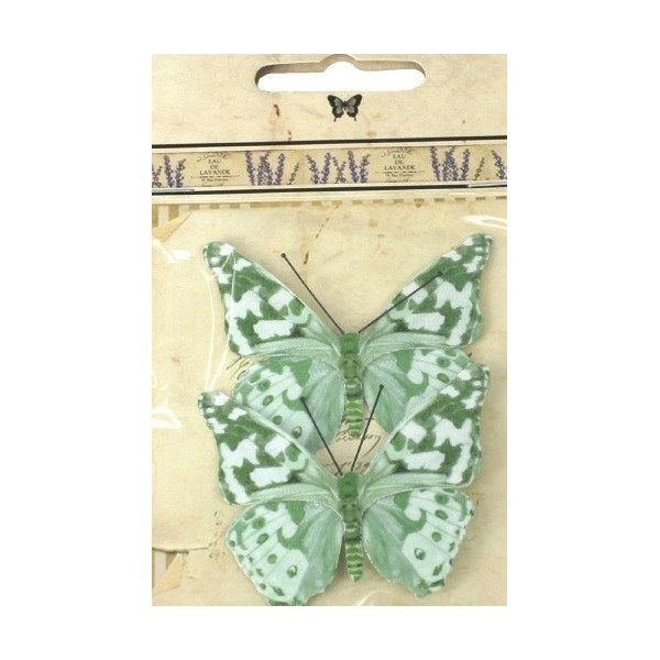 Farfalle decorative colore Verde