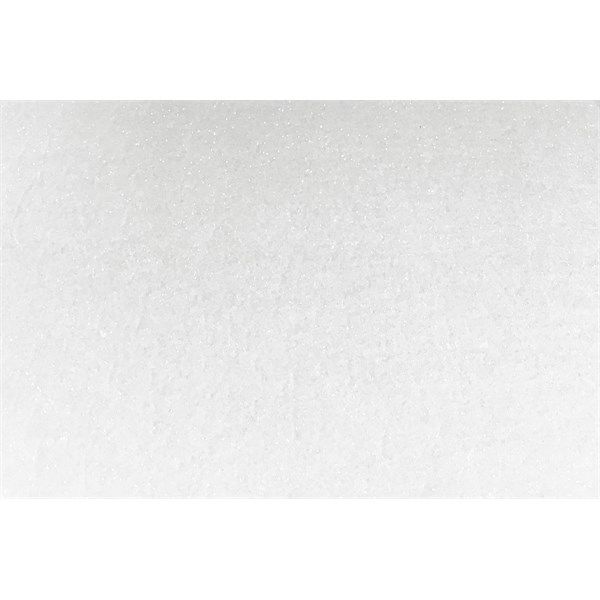 Feltro 3mm Glitter Bianco 50x70